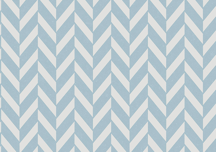 Chevron Stripe, Light Blue - Twist&Fit Roman Blind - Image 7